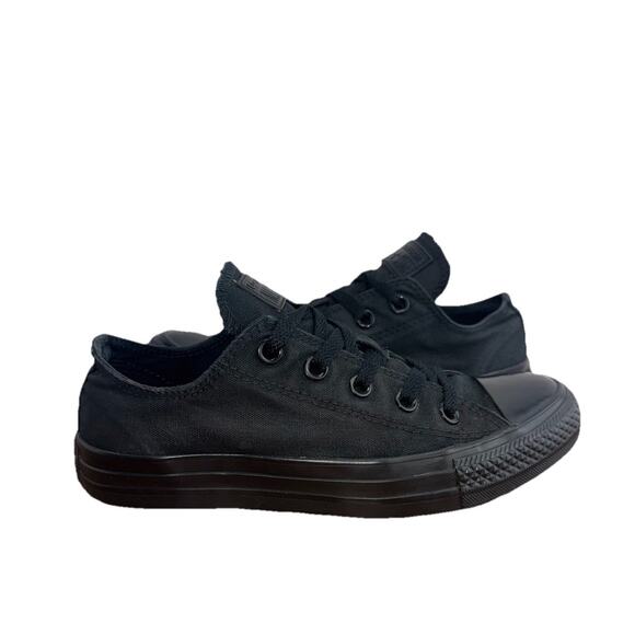 Converse Chuck Taylor All Star Ox All Black Men Sz 4 Women Sz 6 M5039 Canvas - Picture 1 of 10